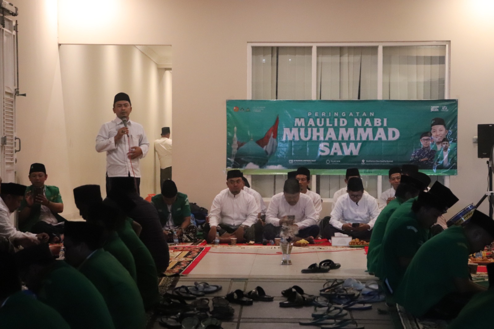 PC GP Ansor Tuban Gelar Peringatan Maulid Nabi Muhammad SAW dan Launching Posko Jaga Aspirasi, Jaga Indonesia"