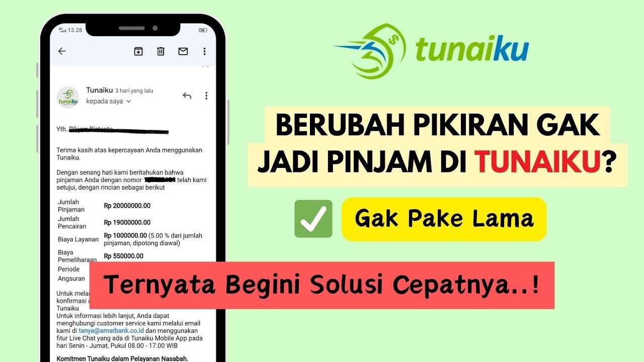 Bagaimana cara menghubungi call center Tunaiku?