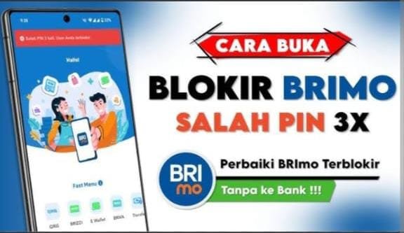 Cara buka blokir BRImo salah pin 3 kali