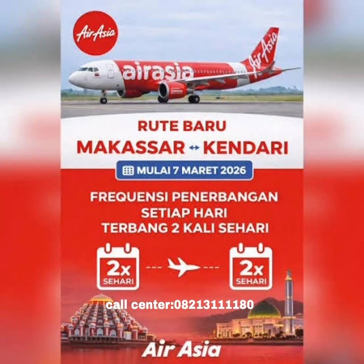 In lebi muda reschedule tiket pesawat Air Asia