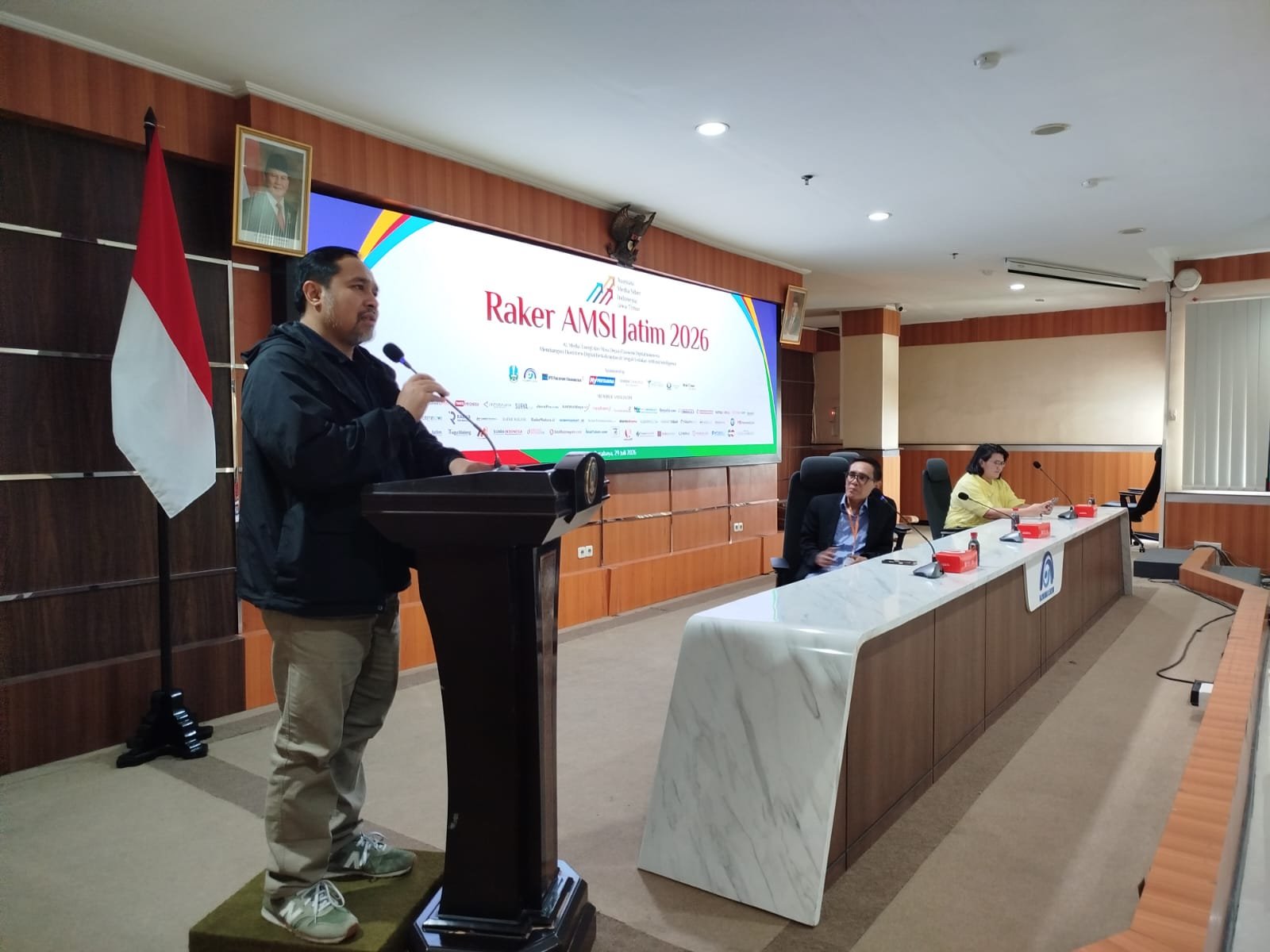 Raker AMSI Jatim 2026 Dibuka, Perkuat Ekosistem Media...
