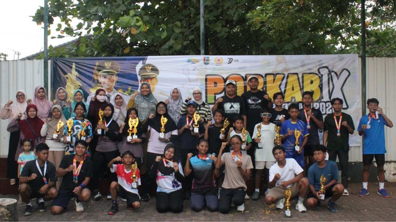 Porkab IX dan Kejurkab Paripurna, Petenis Muda Tuban...