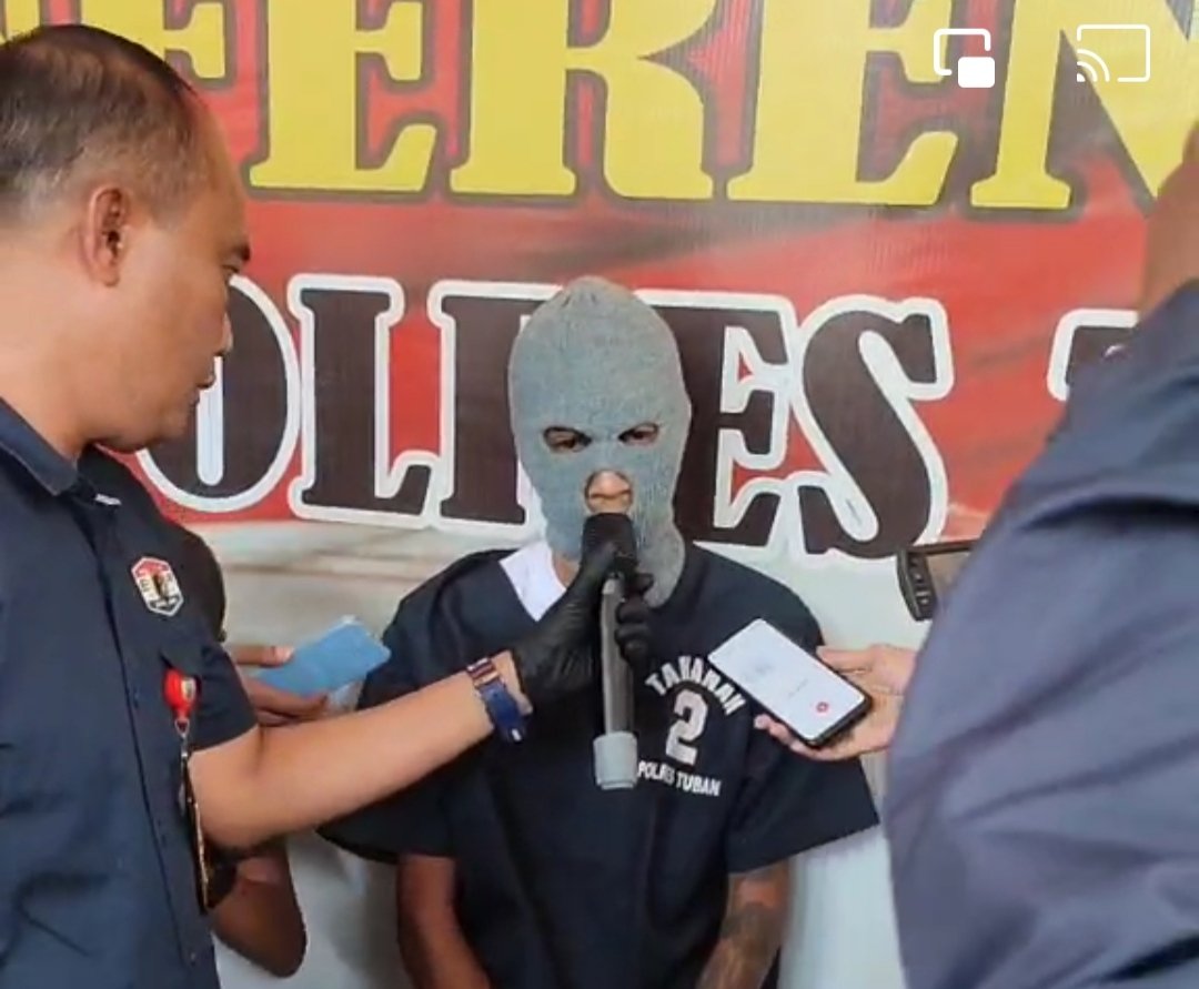 Video Pembobol Puskesmas Sumurgung Tuban Dibekuk Polisi