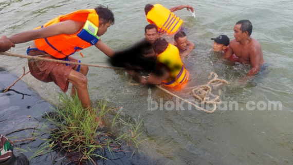 Terpeleset Saat Cari Rumput, Kakek 60 Tahun di Tuban Meregang Nyawa Tenggelam Dalam Embung