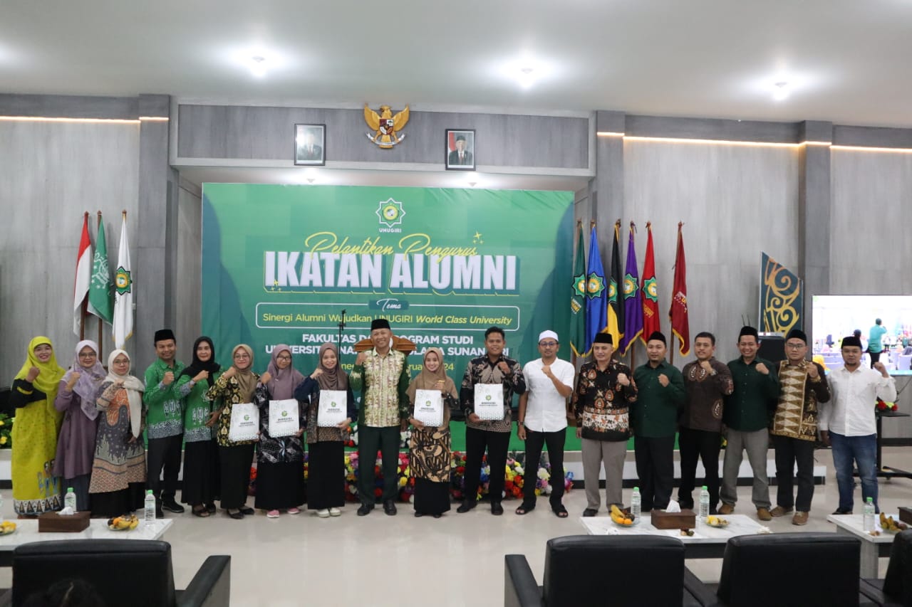IKA Resmi Dilantik, Warek III Minta Alumni Bantu Wujudkan Unugiri World Class University