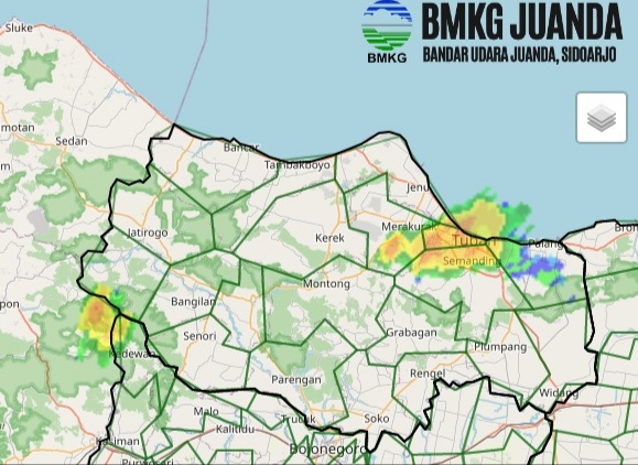 Prediksi Cuaca BMKG: Hujan Lebat Guyur Sejumlah Wilayah Jawa Timur