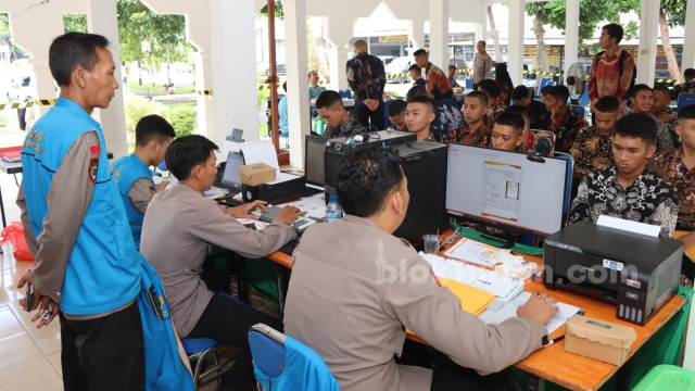 Penerimaan Polri 2024 Jalur Rekpro di Tuban Sangat Minim Peminat