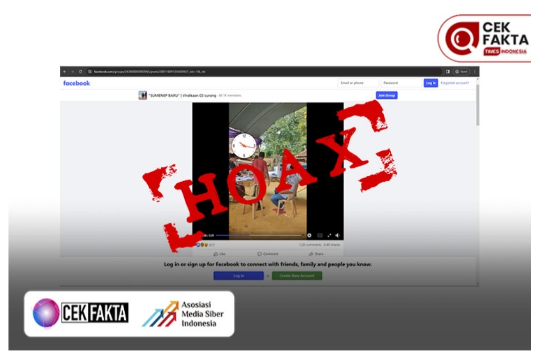 CEK FAKTA: Hoaks, 02 Curang Surat Suara Tercoblos di Sumenep Sebelum Pemilu 2024