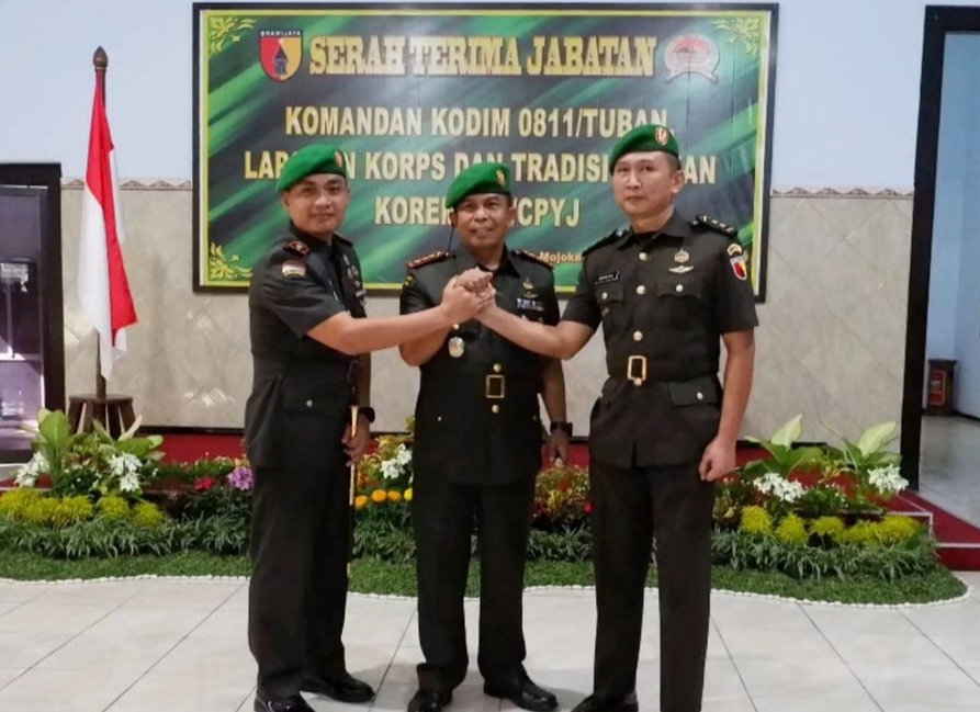 Letkol Inf Suhada Erwin Pamit, Letkol Inf Dicky Purwanto Pimpin Kodim 0811/Tuban