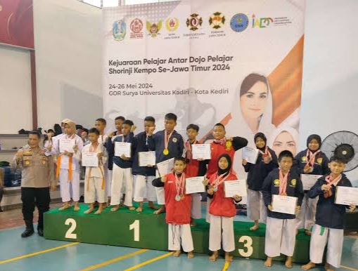 6 Medali Emas dan 1 Perunggu, Prestasi Cemerlang Atlet Kempo Tuban