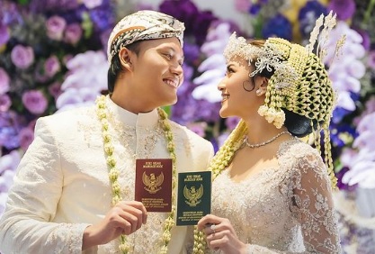 Lirik Lagu Bermuara, Spesial Pernikahan Rizky Febian dan Mahalini Raharja