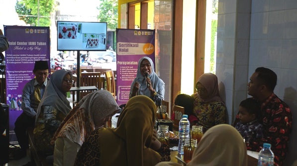 Dampingi UMKM, Tim Halal Center IAINU Tuban Ingin Semakin Banyak Produk Halal di Pasaran
