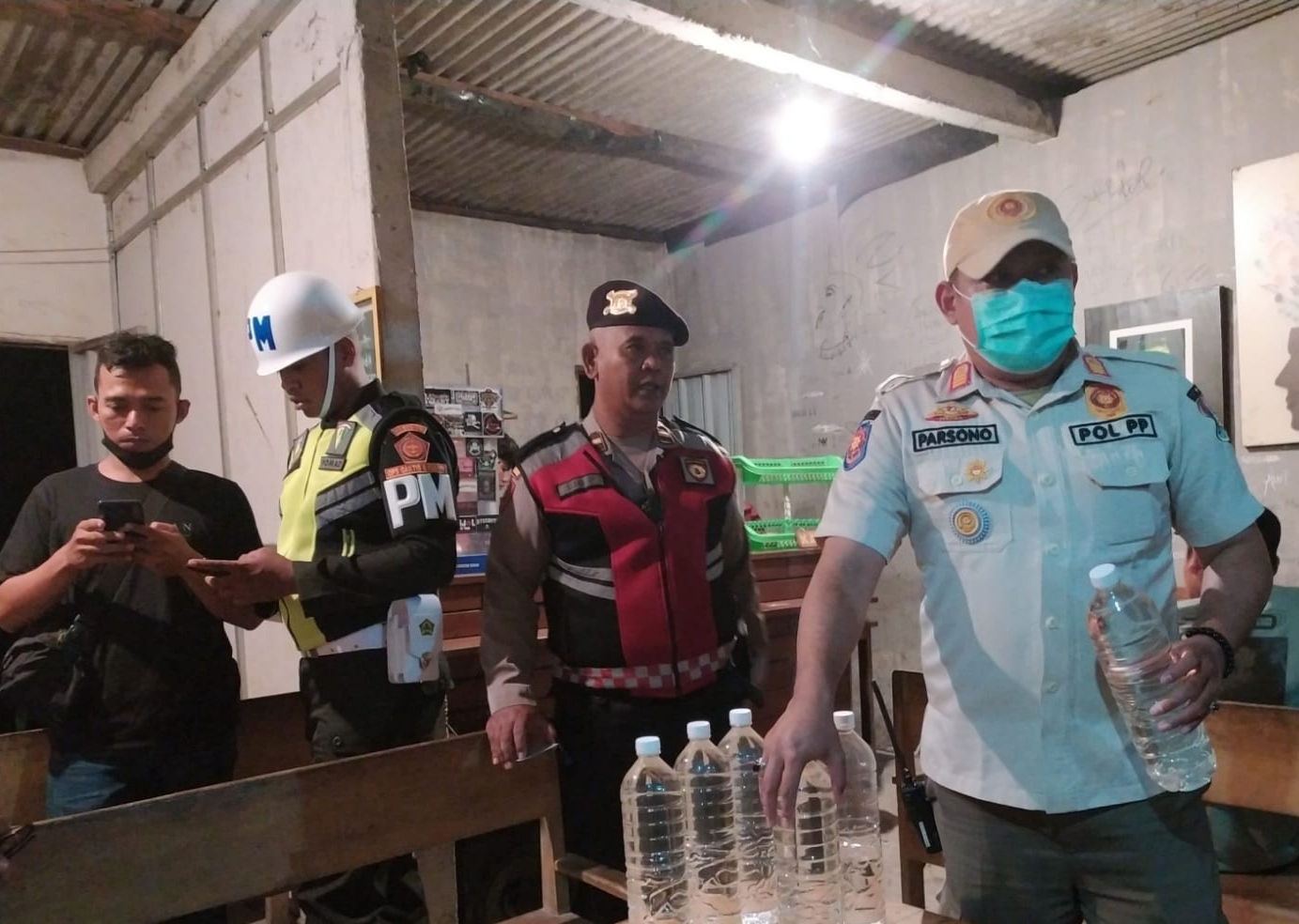 Operasi Gabungan Tuban Temukan Berbagai Jenis Minuman Beralkohol Ilegal