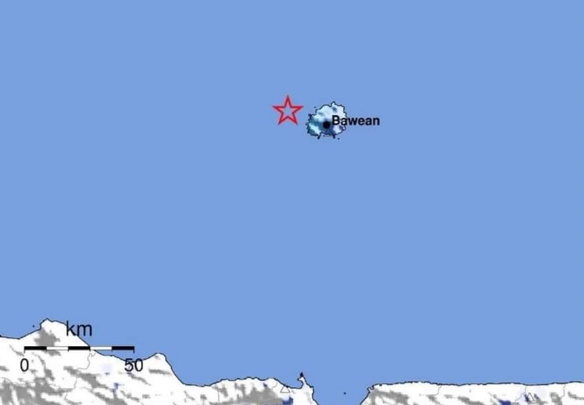 Gempa Tuban Berpusat di Laut Jawa, Getaran Terasa Seperti Truk Melintas