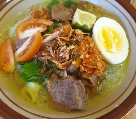 Resep Soto Daging Sapi Kuah Kuning, Gurihnya Bikin Nambah