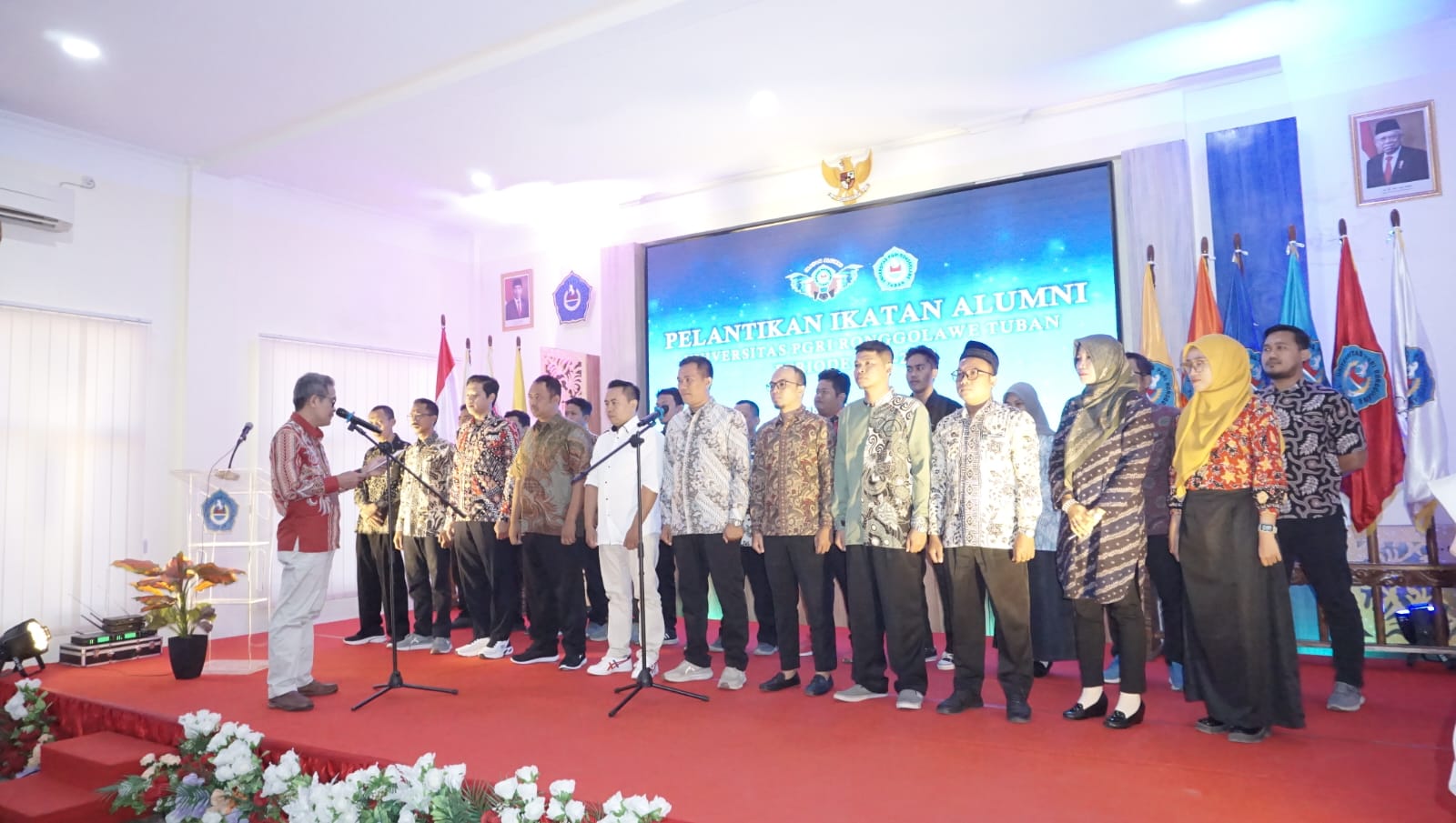 IKA Unirow Tuban Resmi Dilantik, Siap Berkontribusi Majukan Kampus