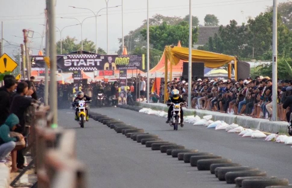 Hasil Kejuaraan Drag Bike Bupati Cup 2024 di Tuban: Lihat Daftar Pemenangnya
