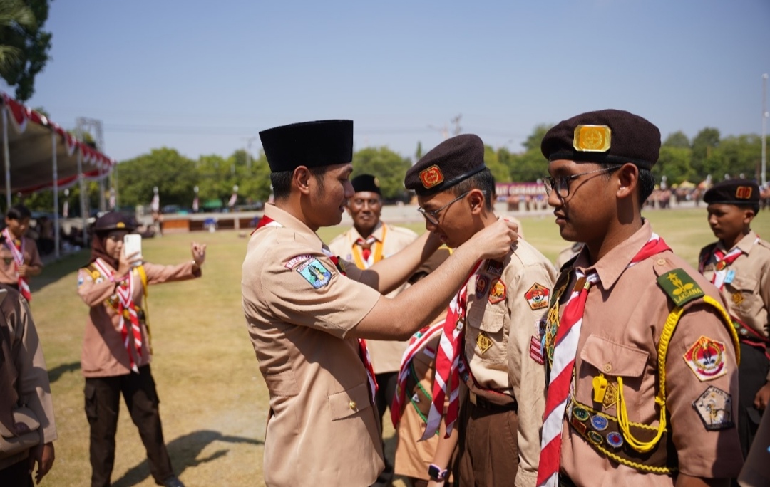 Berprestasi Membanggakan, Mas Lindra Tingkatkan Alokasi Hibah untuk Pramuka Tuban