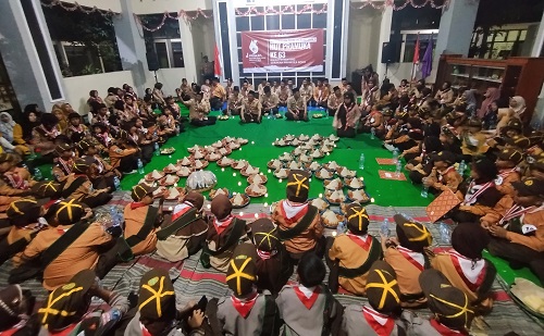 Malam Inagurasi, Ulang Janji Sekaligus Pengukuhan Pramuka Garuda