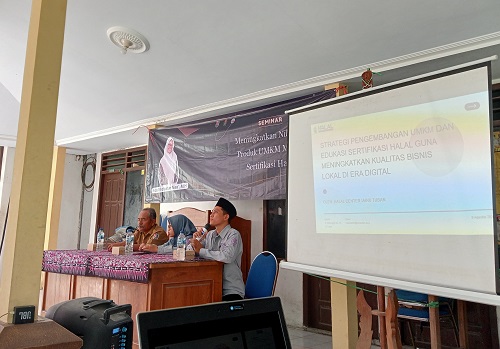 Dukung UMKM Lokal, Mahasiswa IAINU Tuban Gelar Pendampingan Sertifikasi Halal