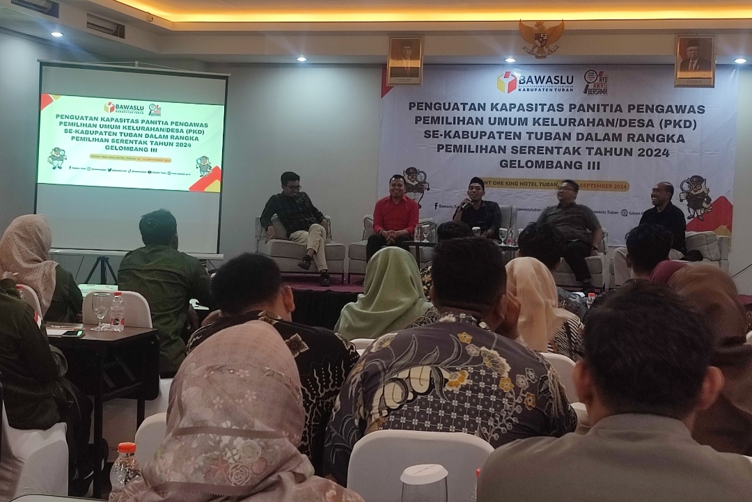 Bawaslu Tuban Intruksikan PKD Jaga Netralitas dan Atur Jarak dengan Tim Sukses