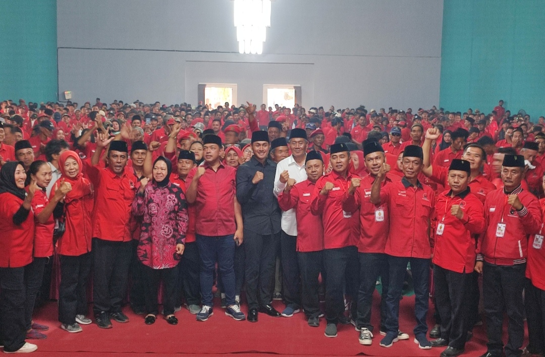 Rakercabsus PDI Perjuangan Tuban: Risma-Gus Hans dan Lindra-Joko Mantapkan Dukungan