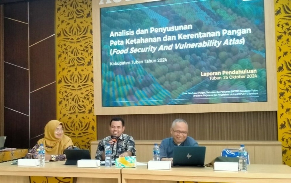 ITS Gandeng DKPPP Tuban Susun Food Security Atlas untuk Cegah Rawan Pangan di 2024