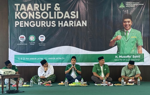 PW GP Ansor Jatim Luncurkan Kepengurusan, Tegaskan Peran sebagai Navigator Masa Depan Ansor