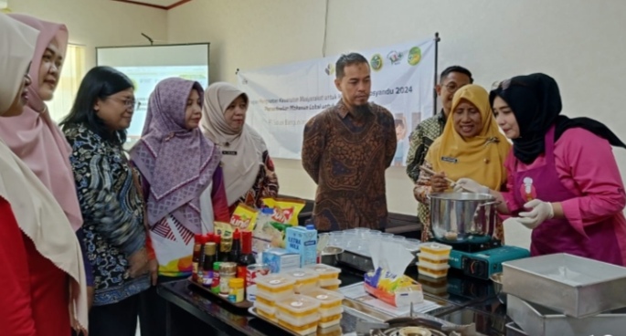 Puding Mangga hingga Dimsum, Resep Sehat dalam Pelatihan Pencegahan Stunting Tuban