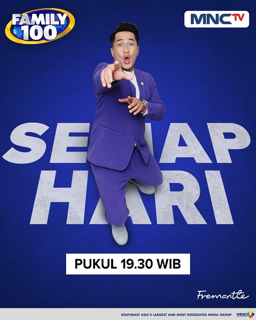 Bertabur Bintang sebagai Kapten Tim, Family 100 Hadir Semakin Seru dan Banjir Hadiah