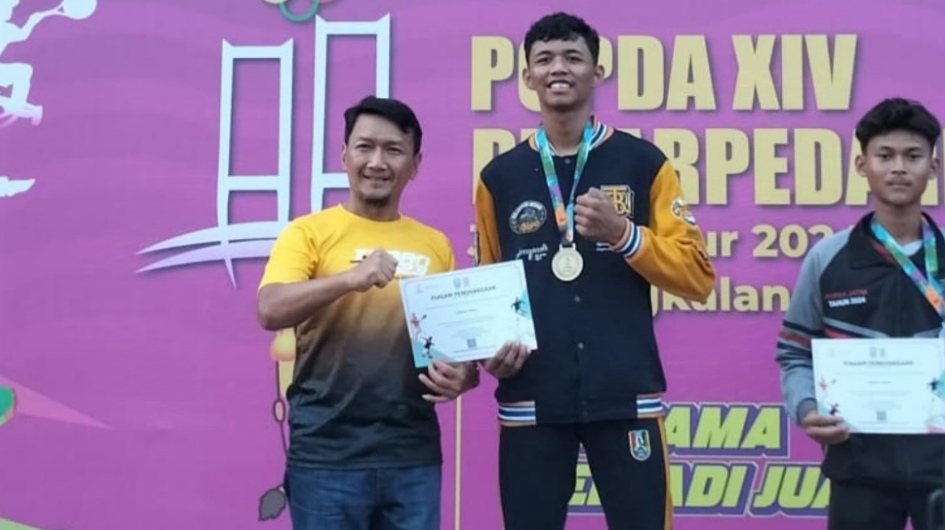 Atlet Tuban Cabang Atletik Sumbang 3 Medali di Popda Jatim