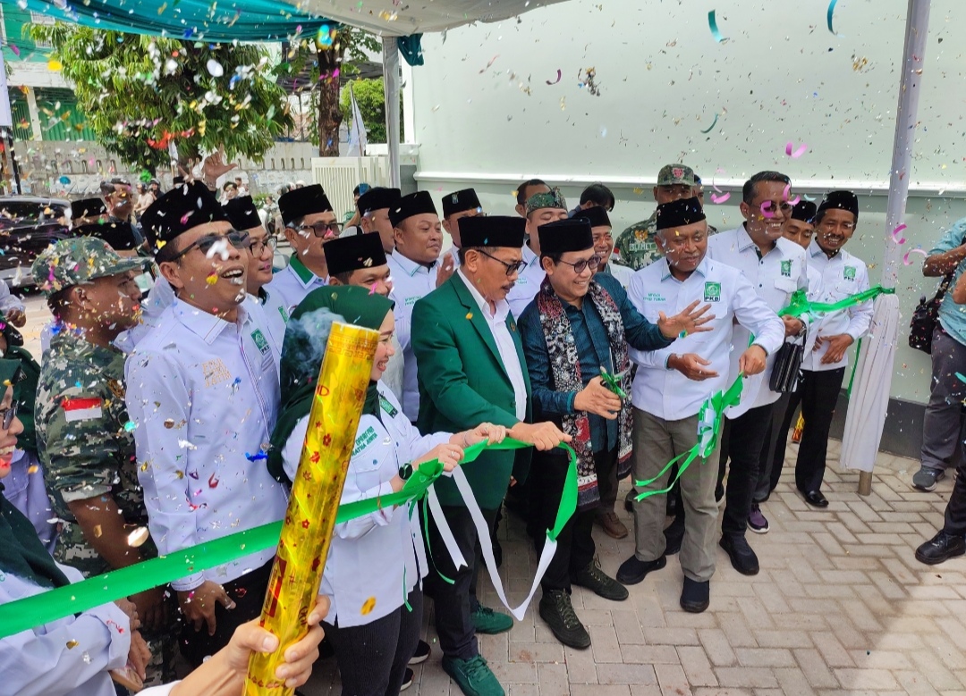 Janji Gus Halim di Peresmian Kantor PKB, Jalan Kaki Tuban-Bojonegoro Jika Raih Tiga Kursi DPR RI di 2029