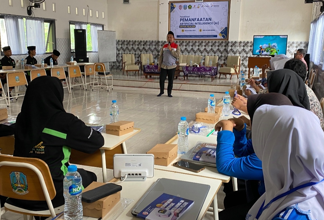 Giliran Pelajar Rengel dan Soko Tuban Dilatih AI