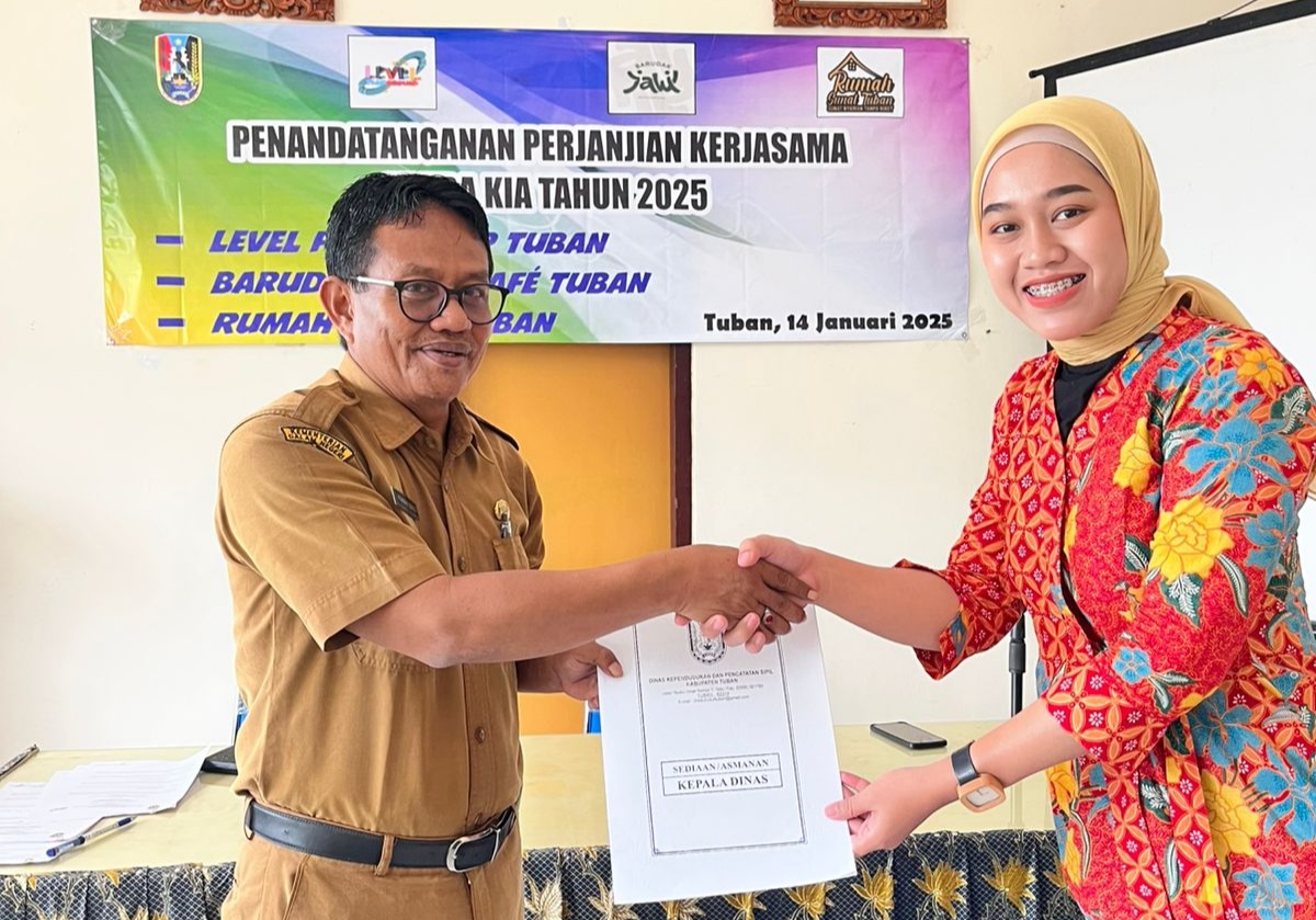 Disdukcapil Tuban Gandeng Pelaku Usaha Berikan Diskon untuk Pemegang KIA