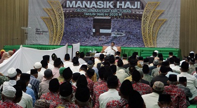 Mulai Manasik, 1.096 Jemaah Haji Tuban akan Berangkat ke Tanah Suci di 2025