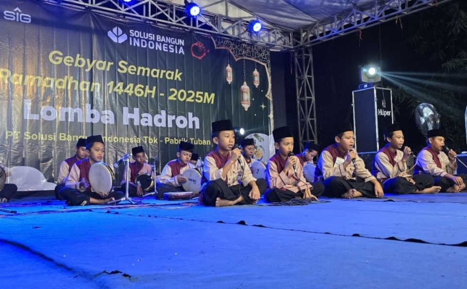 Solusi Bangun Indonesia Gelar Lomba Hadroh di Tuban