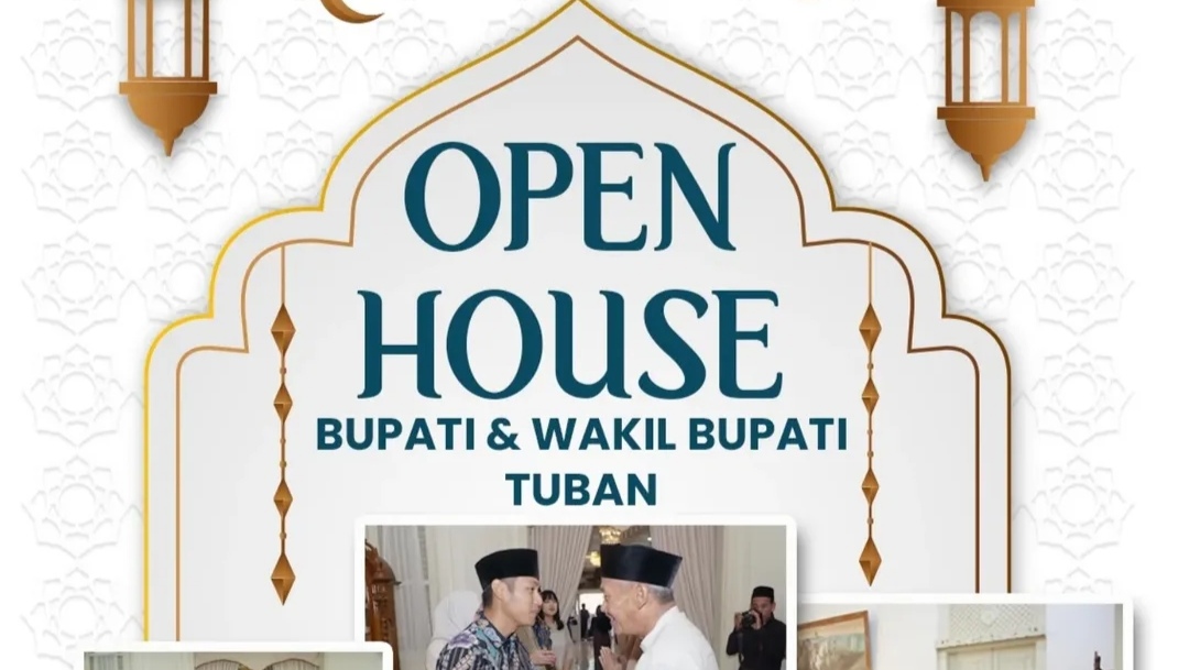 Bupati dan Wabup Tuban Gelar Open House Dalam Waktu 2 Jam