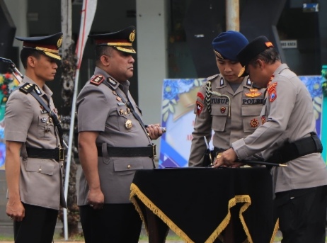 AKBP William Resmi Jabat Kapolres Tuban, Ini Pesan Khusus Kapolda Jatim
