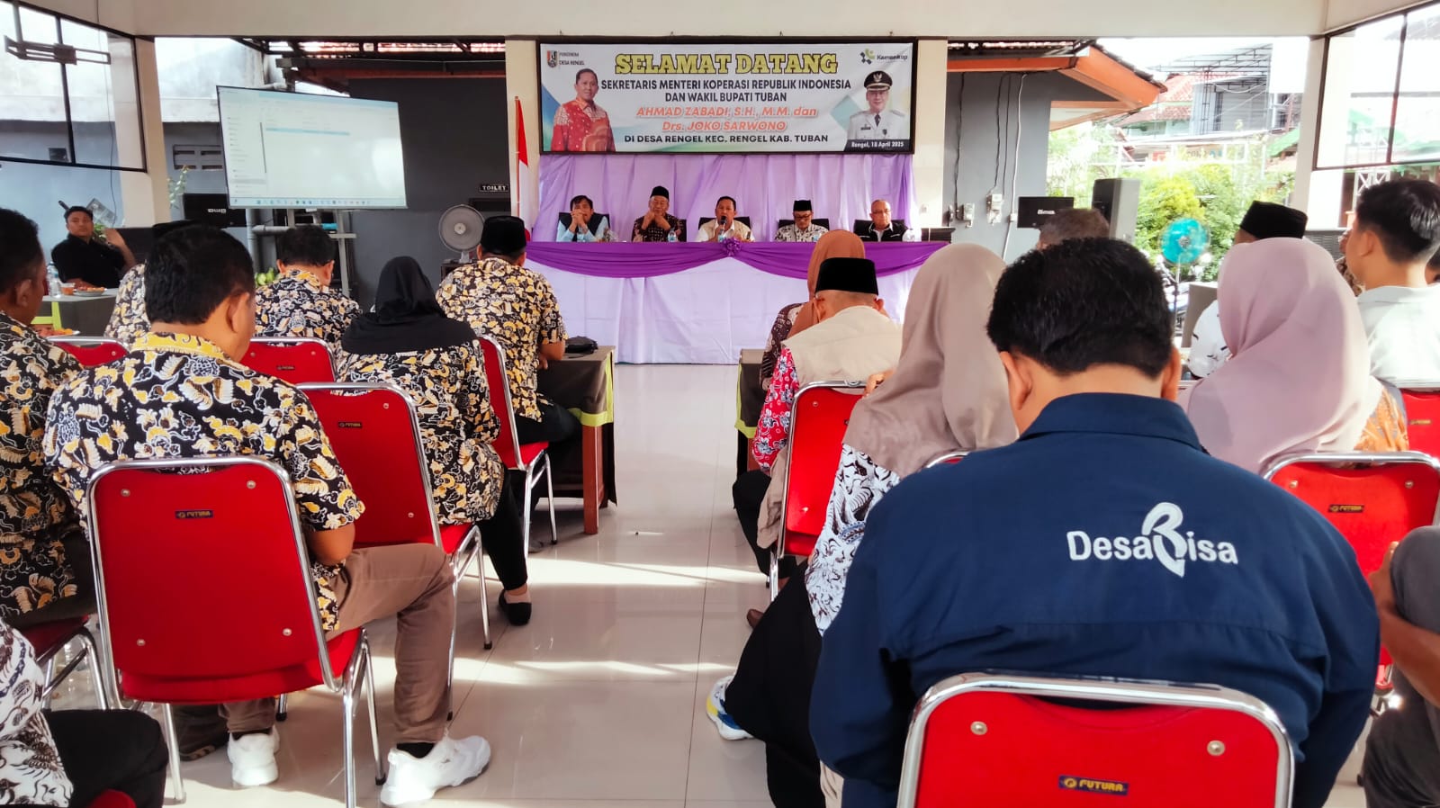 Desa Rengel Tuban Jadi Pelopor Koperasi Merah Putih di Jawa Timur