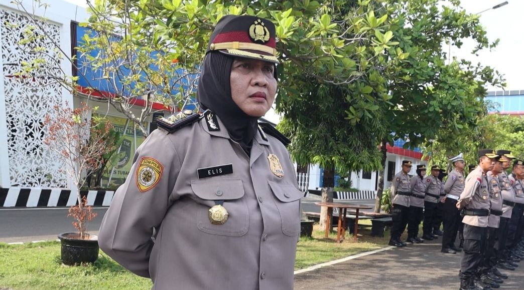 Polwan Tuban Naik Pangkat Jadi AKBP di Penghujung Karir
