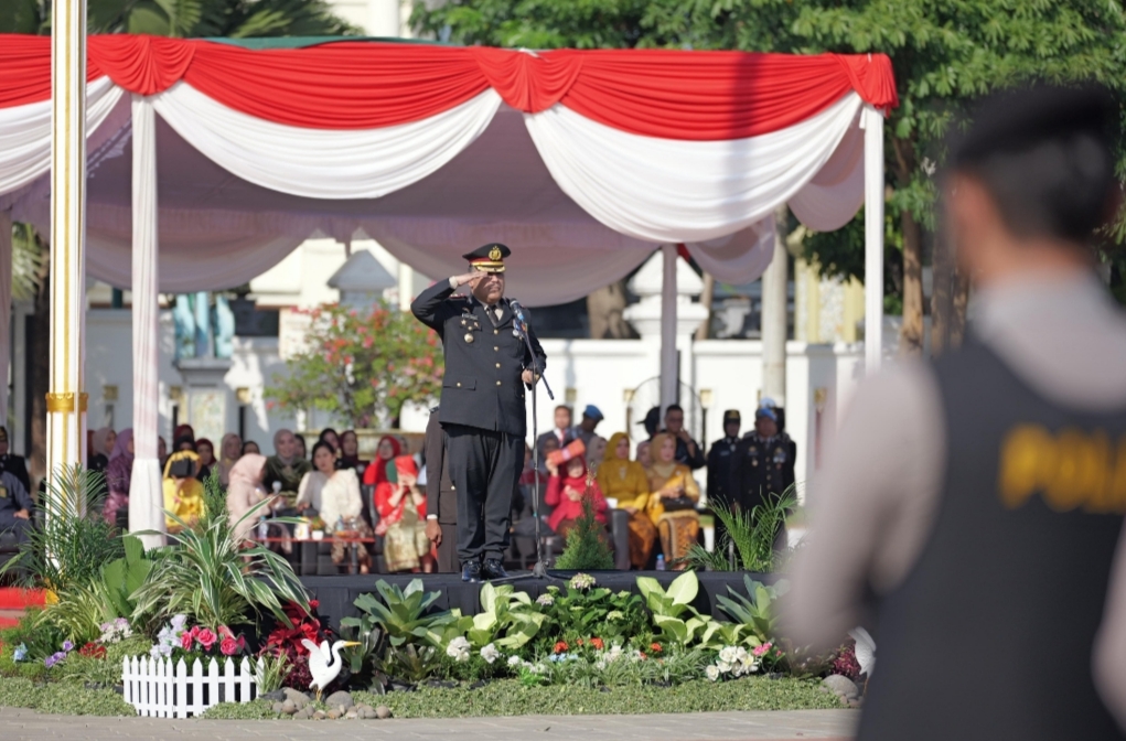 Peringatan Hari Bhayangkara ke-79 di Tuban Meriah, Kapolres: Polri Harus Lebih Baik Lagi