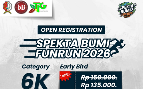 Pendaftaran Spekta Bumi FunRun 2026 di Bojonegoro Resmi...