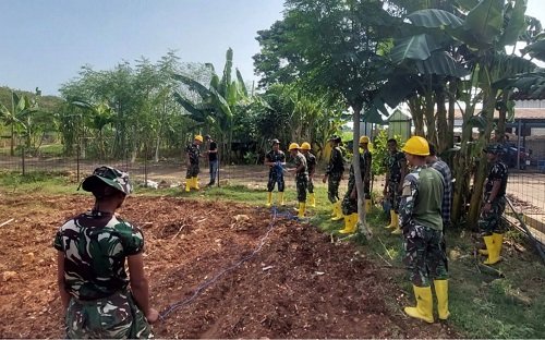 Perkuat Program Pembangunan, PLN Nusantara Power Gandeng Yonif...