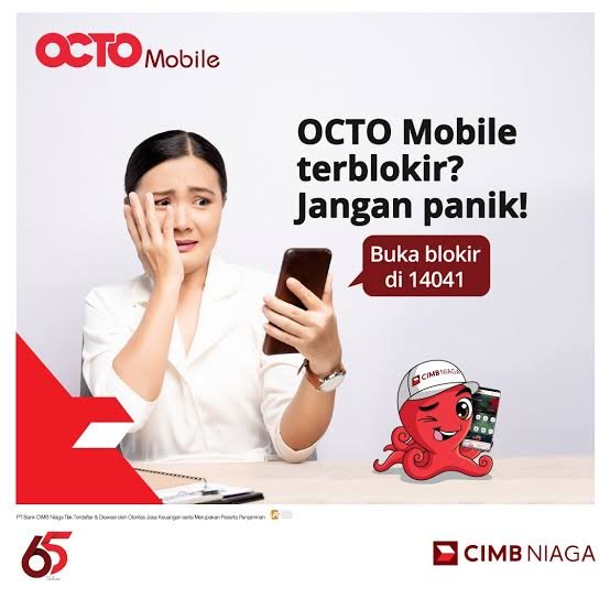 Buka blokir OCTO Mobile terblokir