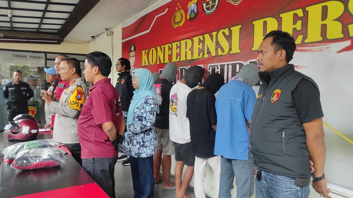 Kroyok Dua Pelajar di Tuban, Polisi Bekuk 13 Orang, Enam Jadi Tersangka