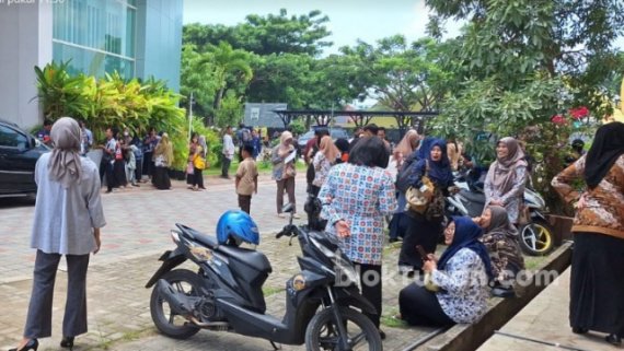 Terdata BMKG, 57 kali Gempa Susulan Mengguncang Timur Laut Tuban