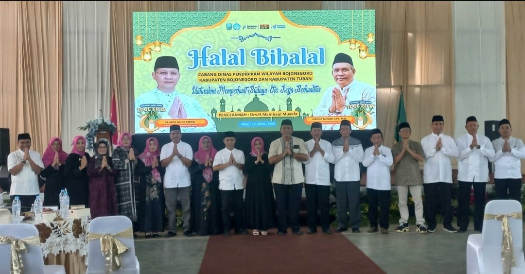 Halal Bihalal Cabdindik di SMKN 1 Tuban: Bangun Sinergi dan Semangat Cerdas, Keras, Tuntas