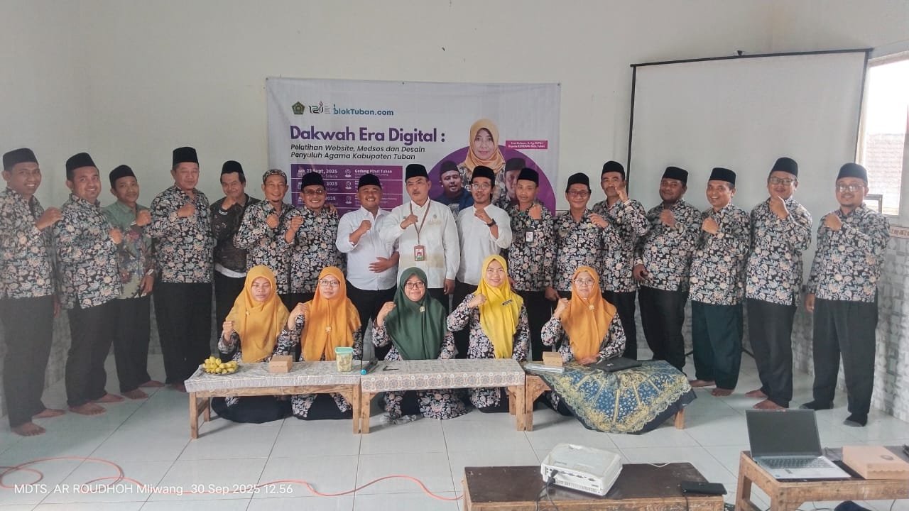 Dakwah Tak Lagi di Mimbar, Penyuluh Agama Tuban Didorong Kuasai Ruang Digital
