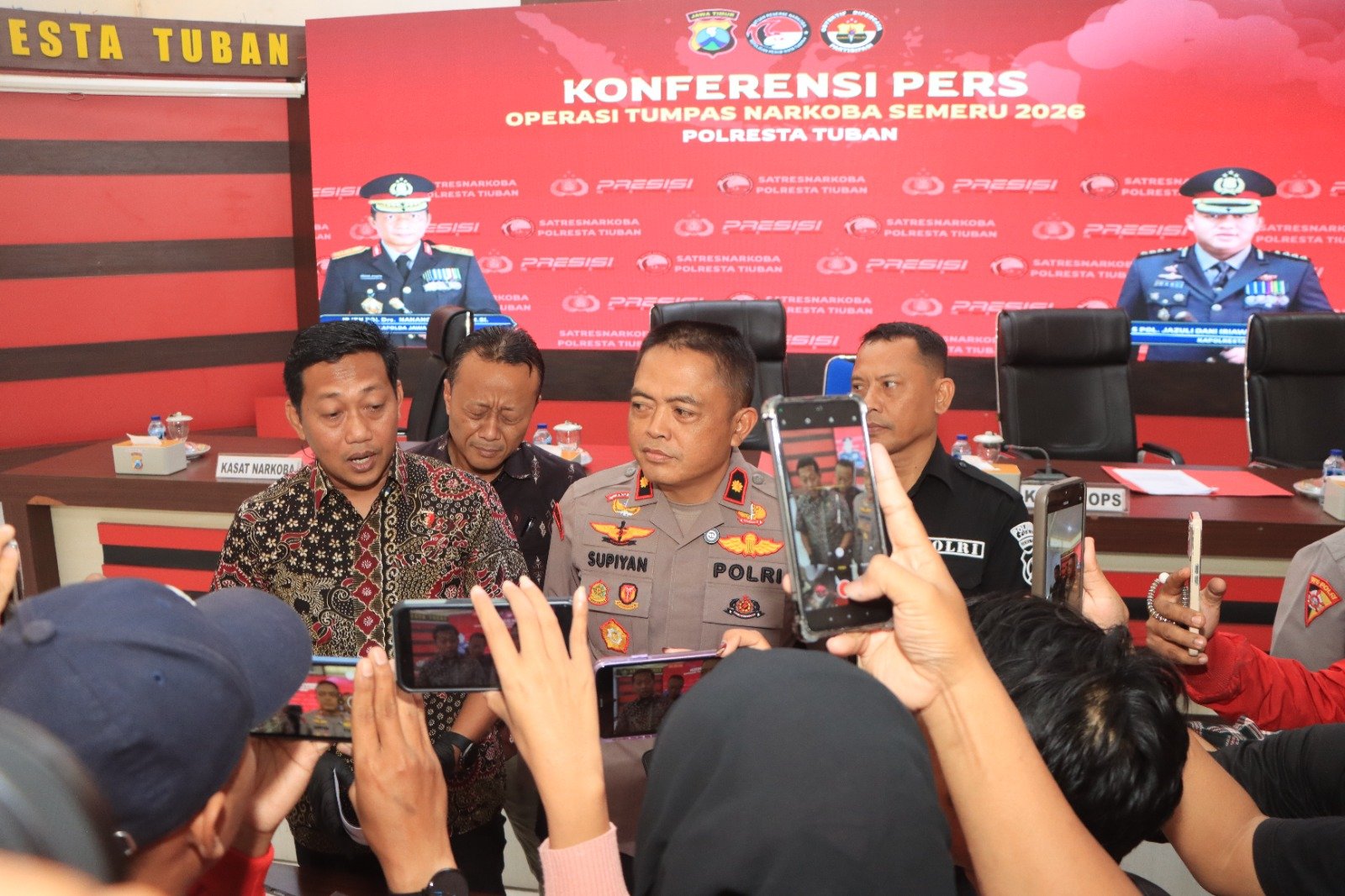 Sapu Bersih Jaringan Surabaya! Polresta Tuban...